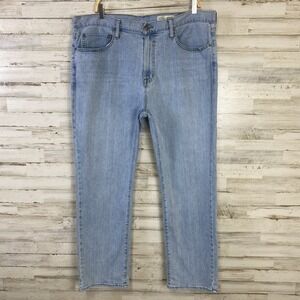 Cremieux Premium Jeans Men 40x30 Blue Denim Light Wash Straight Leg Comfort